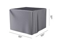 Vuurtafelhoes 105x105xH50 cm antraciet AeroCover - Aerocover