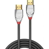 Lindy 37871 1m HDMI Type A (Standard) HDMI Type A (Standard) Grijs, Zilver HDMI kabel