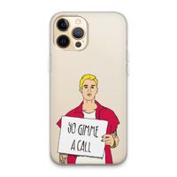 Gimme a call: iPhone 13 Pro Max Transparant Hoesje