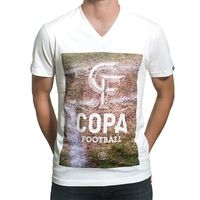 COPA Football - Studs V-Neck T-Shirt - Wit