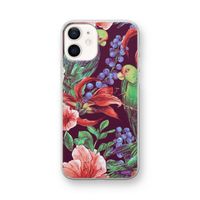 Papegaaien: iPhone 12 mini Transparant Hoesje