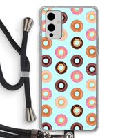 Donuts: OnePlus 9 Transparant Hoesje met koord