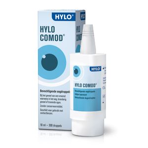 Hylo Comod Bevochtigende Oogdruppels bij Droge Ogen 10ml