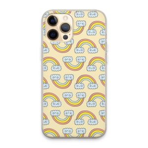 Regenboog: iPhone 13 Pro Max Transparant Hoesje