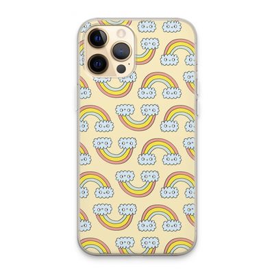 Regenboog: iPhone 13 Pro Max Transparant Hoesje