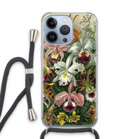 Haeckel Orchidae: iPhone 13 Pro Transparant Hoesje met koord