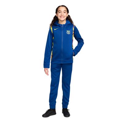 Nike FC Barcelona Trainingspak 2025-2026 Kids Donkerblauw Geel Rood Nike FC Barcelona Trainingspak 2025-2026 Kids Donkerblauw Geel Rood