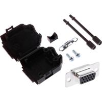 MH Connectors MHDPPK9HD15FS-K D-sub female connectorset 180 ° Aantal polen: 9 Soldeerkelk 1 stuk(s)