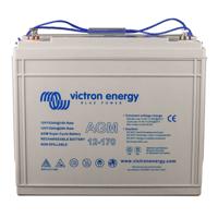 Victron Energy AGM 12V 170Ah Super Cycle Batterie Solar-accu 12 V 170 Ah Loodvlies (AGM) (b x h x d) 33.6 x 28 x 17.2 cm M8-schroefaansluiting Geringe - thumbnail