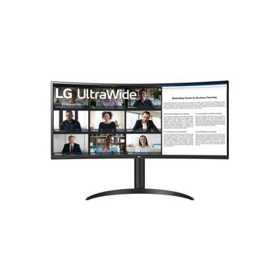 LG UltraWide 34WR55QK-B Monitor Zwart