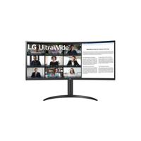 LG UltraWide 34WR55QK-B Monitor Zwart LG UltraWide 34WR55QK-B Monitor Zwart