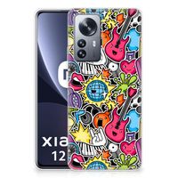 Xiaomi 12 Pro Silicone Back Cover Punk Rock - thumbnail