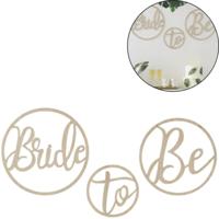 Ginger Ray hangdecoratie bride to be 35 cm set van 3 | 10 stuks