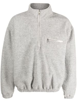 Rier Fleece sweater - Grijs