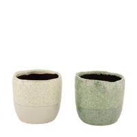 Naturel Collections Bloempot keramiek ø10x10cm