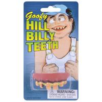 Slechte tanden nep gebitje fopartikelen - Hill Billy slechte tandjes - volwassenen - neptanden Slechte tanden nep gebitje fopartikelen - Hill Billy slechte tandjes - volwassenen - neptanden