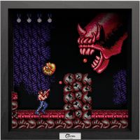 Pixel Frame - Contra - Dragon God Java (23cm x 23cm)