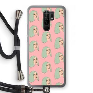 King Kylie: Xiaomi Redmi 9 Transparant Hoesje met koord