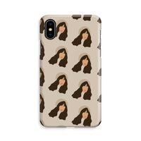 Bonjour mon amour: iPhone X Volledig Geprint Hoesje