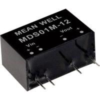 Mean Well MDS01M-15 DC/DC-convertermodule 67 mA 1 W Aantal uitgangen: 1 x Inhoud 1 stuk(s) - thumbnail