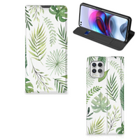 Motorola Moto G100 Smart Cover Leaves - thumbnail