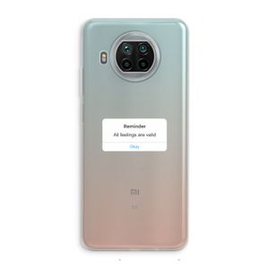 Reminder: Xiaomi Mi 10T Lite 5G Transparant Hoesje