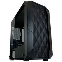 LC Power Gaming 712MB Micro-tower PC-behuizing Zwart