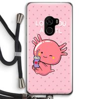 Love You A Lotl: Xiaomi Mi Mix 2 Transparant Hoesje met koord