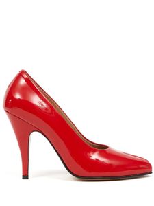 Maison Margiela escarpins Tabi 110 mm en cuir verni - Rouge