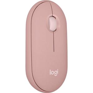 Logitech Pebble Mouse 2 M350s - TONAL ROSE - EMEA-808 Muis Bluetooth Optisch Roze 3 Toetsen 400 dpi, 4000 dpi Geïntegreerd scrollwiel