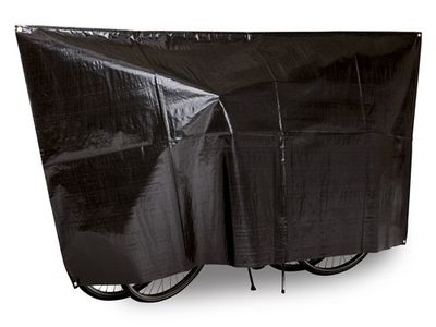Vk duo fiets pyjama/hoes/overtrek zwart