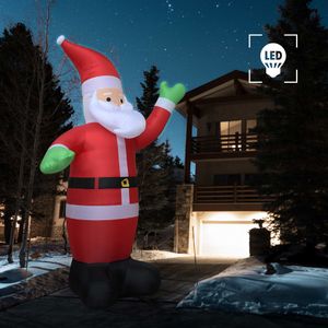 VidaXL Kerstman opblaasbaar LED XXL IP20 600 cm