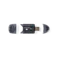 Nedis Kaartlezer | MMC / SD / SDHC | USB 2.0 | 1 stuks - CRDRU2100BK CRDRU2100BK