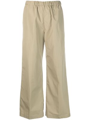 ASPESI pantalon ample à taille élastiquée - Vert
