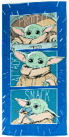 Star Wars strandlaken blauw 70 x 140 cm