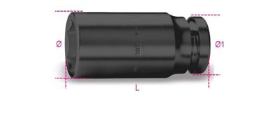 Beta 730L 120-Slagdoppen Lange Uitvoering - 007300420