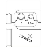 Gedore 8140-24 2078090 Krimpinzetstuk Geschikt voor tangen MC3 2.5 tot 6 mm² - thumbnail