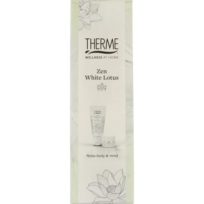 Therme Geschenkverpakking zen white lotus, shower satin