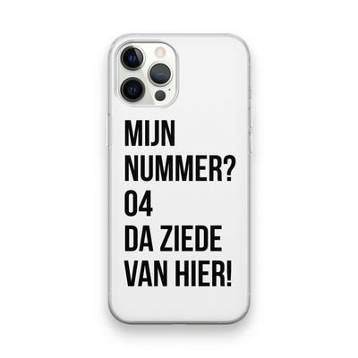 Da ziede van hier: iPhone 12 Pro Transparant Hoesje