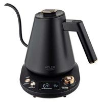 Adler AD 1349 Waterkoker met lange schenktuit 1.0L Zwart