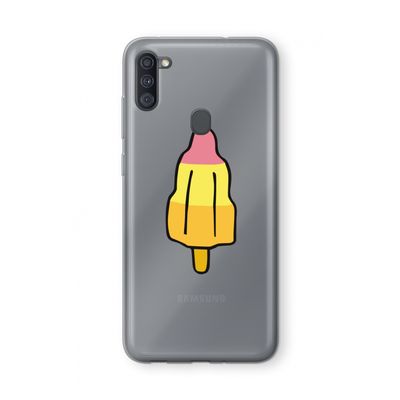Raketijsje: Samsung Galaxy A11 Transparant Hoesje