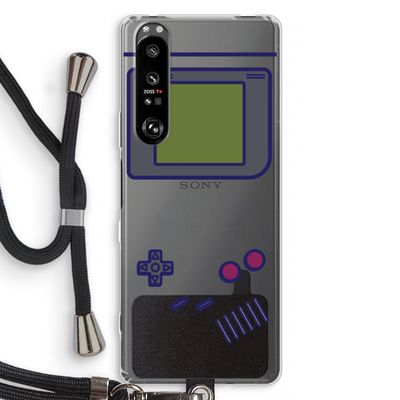 Game On: Sony Xperia 1 III Transparant Hoesje met koord