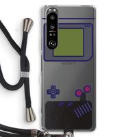 Game On: Sony Xperia 1 III Transparant Hoesje met koord