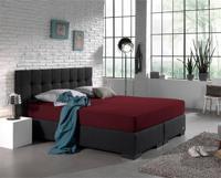 Dreamhouse Jersey Hoeslaken Matras | Bordeaux - 220 gram - Dubbel