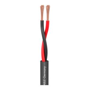 Sommer Cable 415-0051FC Luidsprekerkabel 2 x 1.50 mm² Zwart per meter