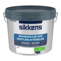 Sikkens Binnenmuurverf Mat | Peint Interieure | Kleur Wit W05 | 10L - 5324117