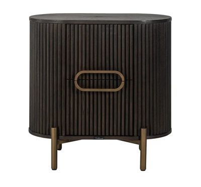 Nachtkastje Luxor Bruin - 1 Deur