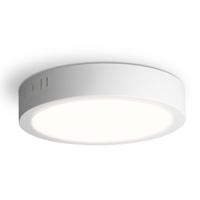 Plafondlamp Timmy - Rond - 18 Watt 1800 Lumen - Wit - 4000K neutraal wit - Plafonniere - 204mm - Compact design