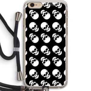 Musketon Skulls: iPhone 6 PLUS / 6S PLUS Transparant Hoesje met koord