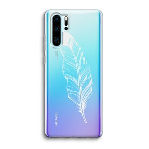 Pluim: Huawei P30 Pro Transparant Hoesje